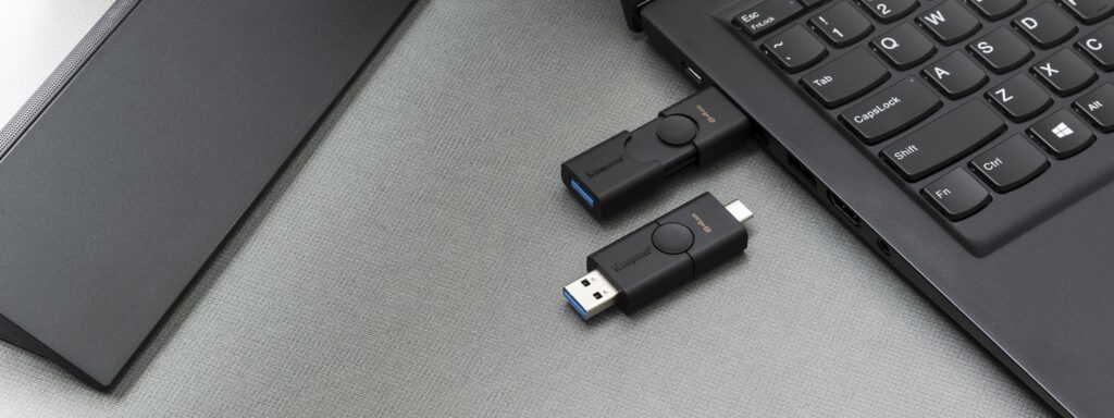 deux clés usb