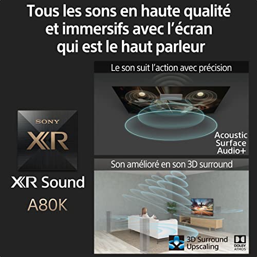 Téléviseur OLED Sony XR-55A80K 
